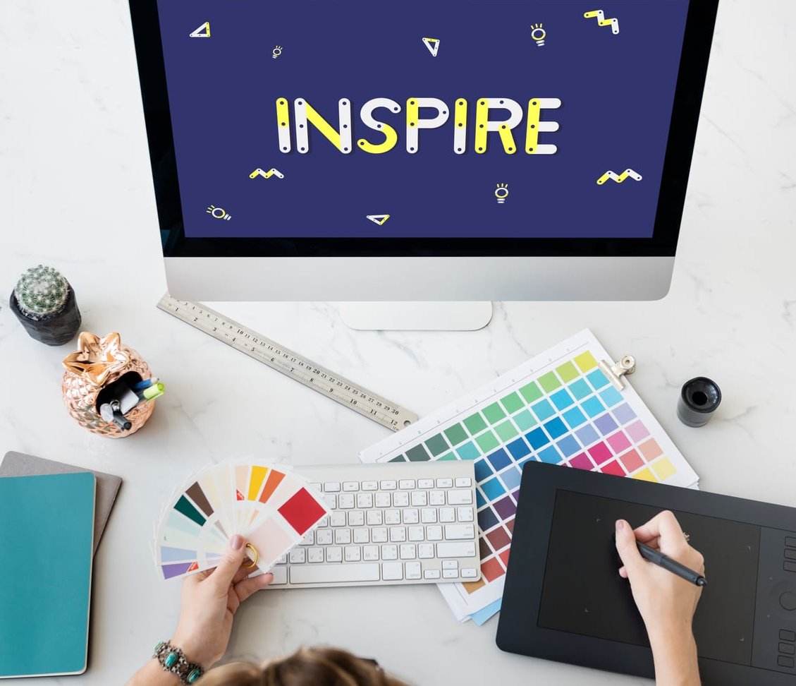 brand design workspace