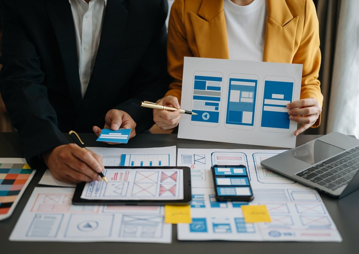 email newsletter design mockup