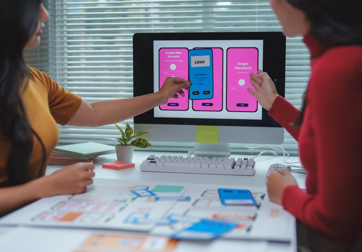 email newsletter design mockup